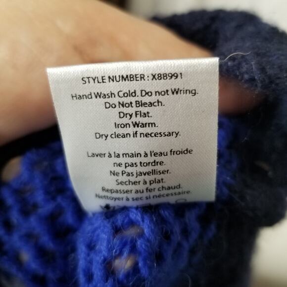 XiRENA Sweater Womens XS Alpaca Apres Ski Taos Alpaca Stripe Crewneck Oversized - Picture 8 of 10